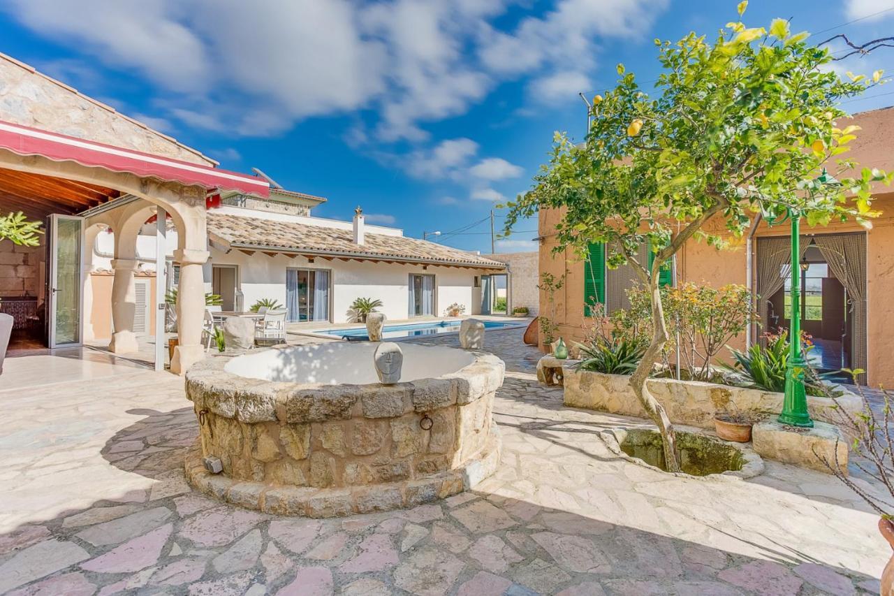 Villa Ca Na Pessina Sa Pobla Exteriör bild