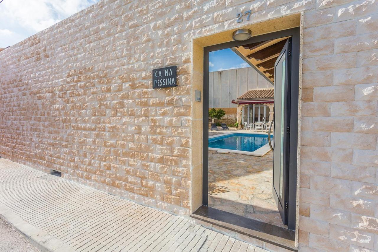 Villa Ca Na Pessina Sa Pobla Exteriör bild